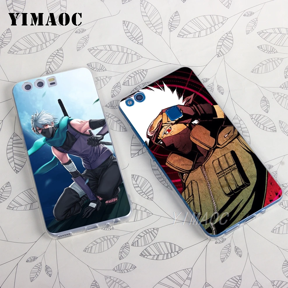 YIMAOC Kakashi HATAKE Naruto Soft Case for Huawei Honor 10 9 8X 8C 8 7C 7X 7A Pro 6A Lite Note Nova 3i 2i Y6 Y7 Y9 Prime 2018 |