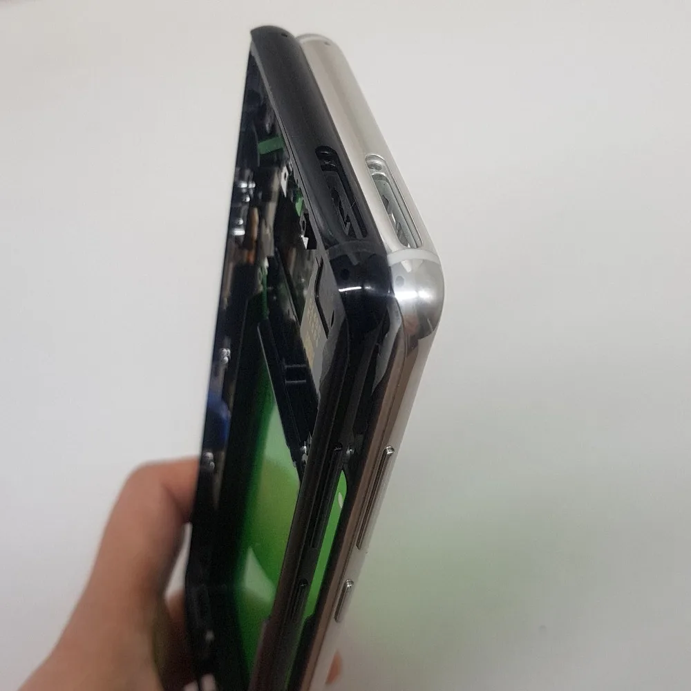 Задняя рамка для Samsung Galaxy S8 G950 G950F G950U G950FD Plus G955F G955 G955U G955FD|Корпусы и рамки мобильных