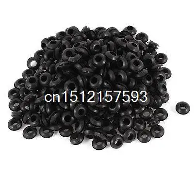 300 шт. 5 мм x 10 черный резиновый кабель стандартное кольцо прокладки|ring box|ring riflering