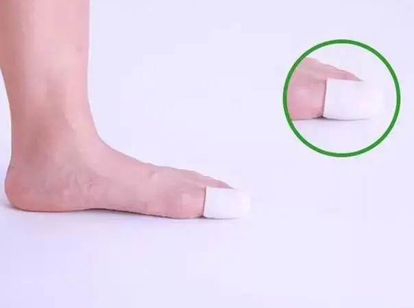 Гелевая деталь для защиты от мозолей и вальгусной деформации ортопедический