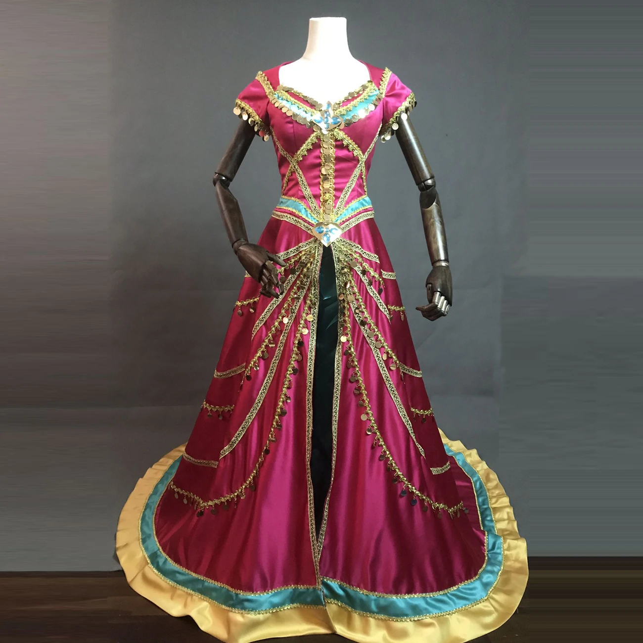 2019 фильм Аладдин Принцесса Жасмин Косплэй костюм наряды на Хэллоуин возраст от