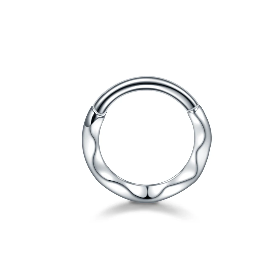 1 шт. стальное кольцо для пирсинга Daith Helix Rook пирсинг Ушная Перегородка Clicker кольца