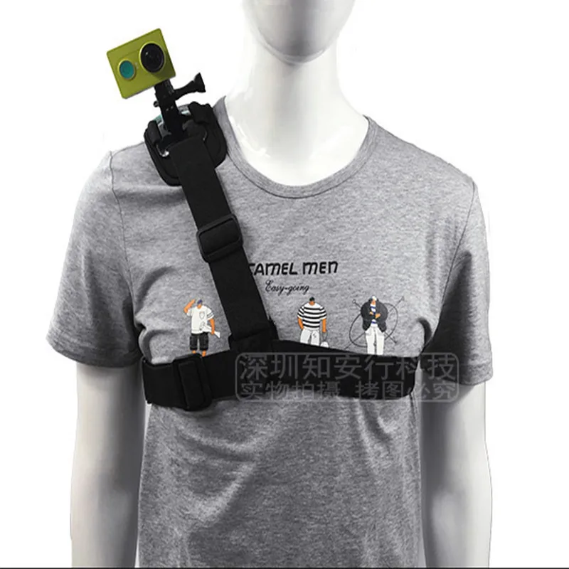 Нагрудный плечевой ремень крепление для Gopro Hero 8 7 6 5 4 Insta360 X SJCAM YI 4K EKEN Sony DJI Osmo
