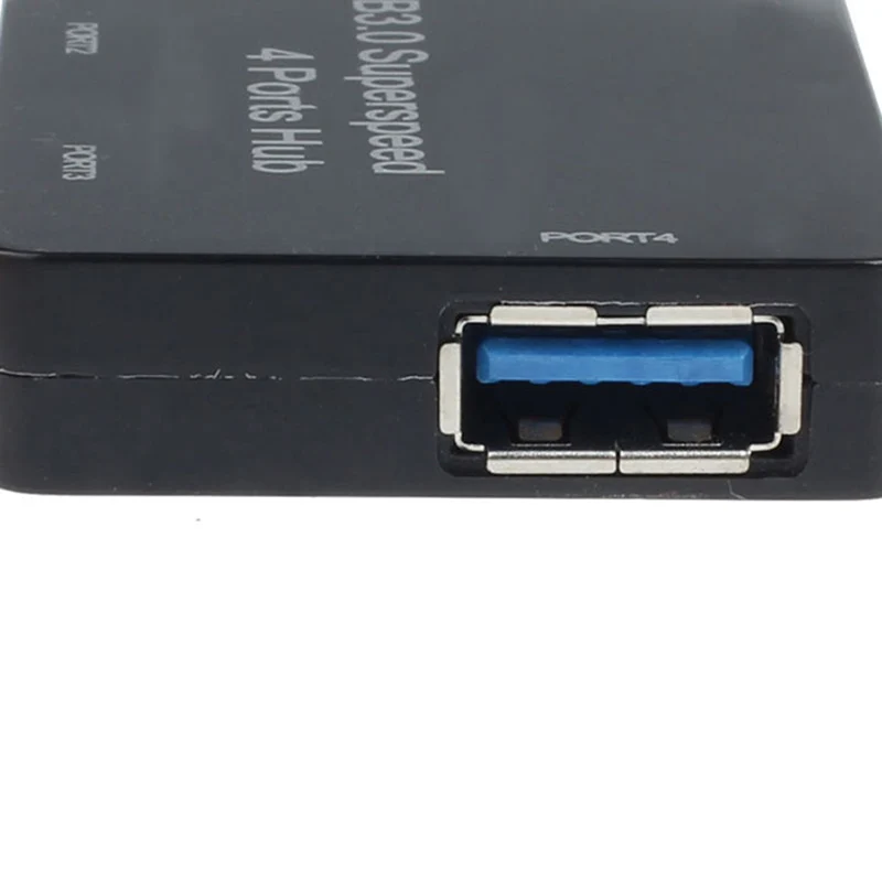 2019 высококачественный Usb 3 0 разветвитель с 4 портами USB адаптер для ноутбука