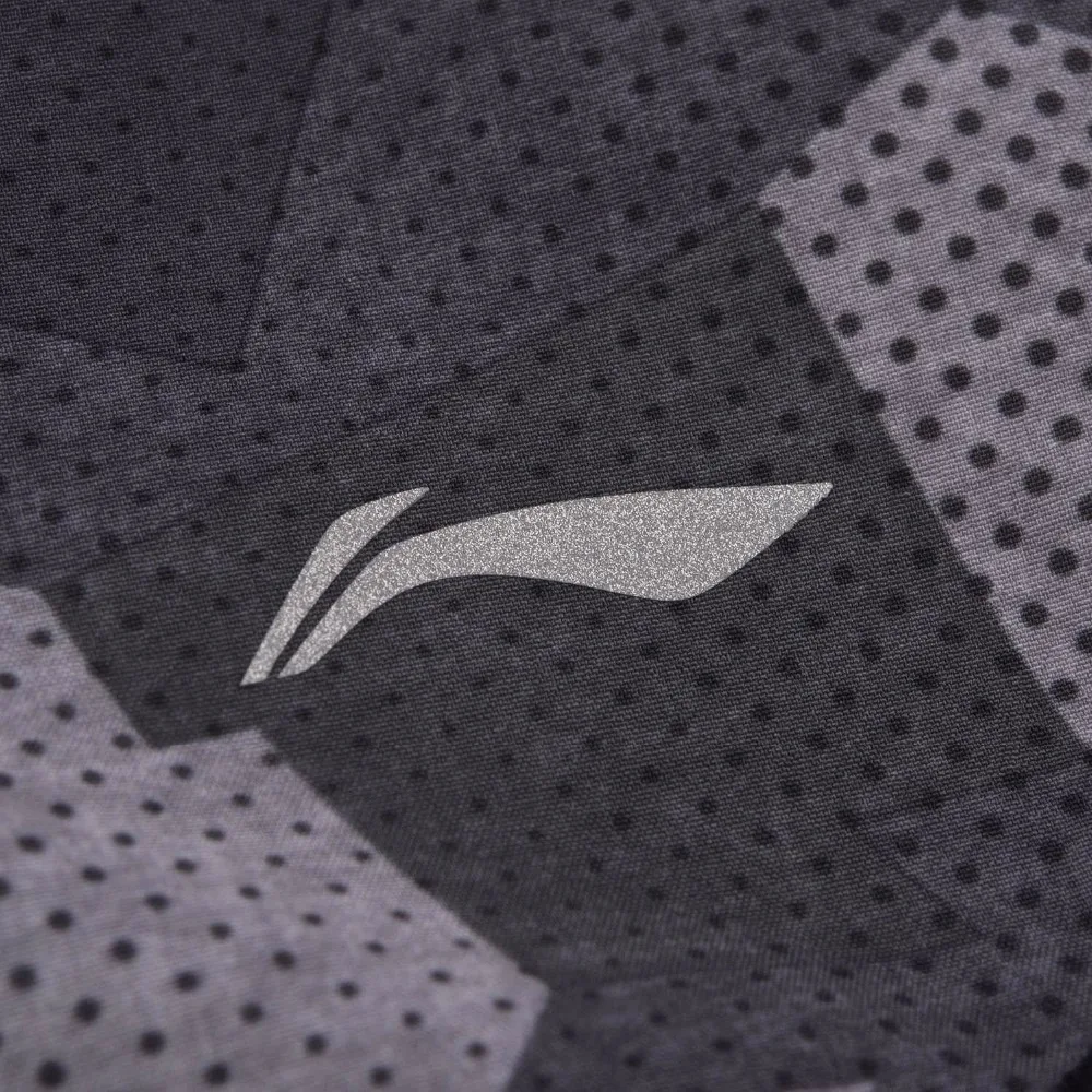 Li-Ning/женские шорты для соревнований по бадминтону дышащие спортивные с принтом