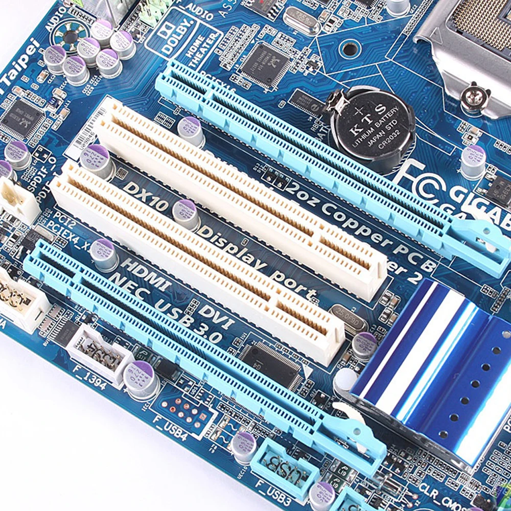 Оригинальная Материнская плата Gigabyte для настольного ПК с процессором Intel H55 LGA 1156