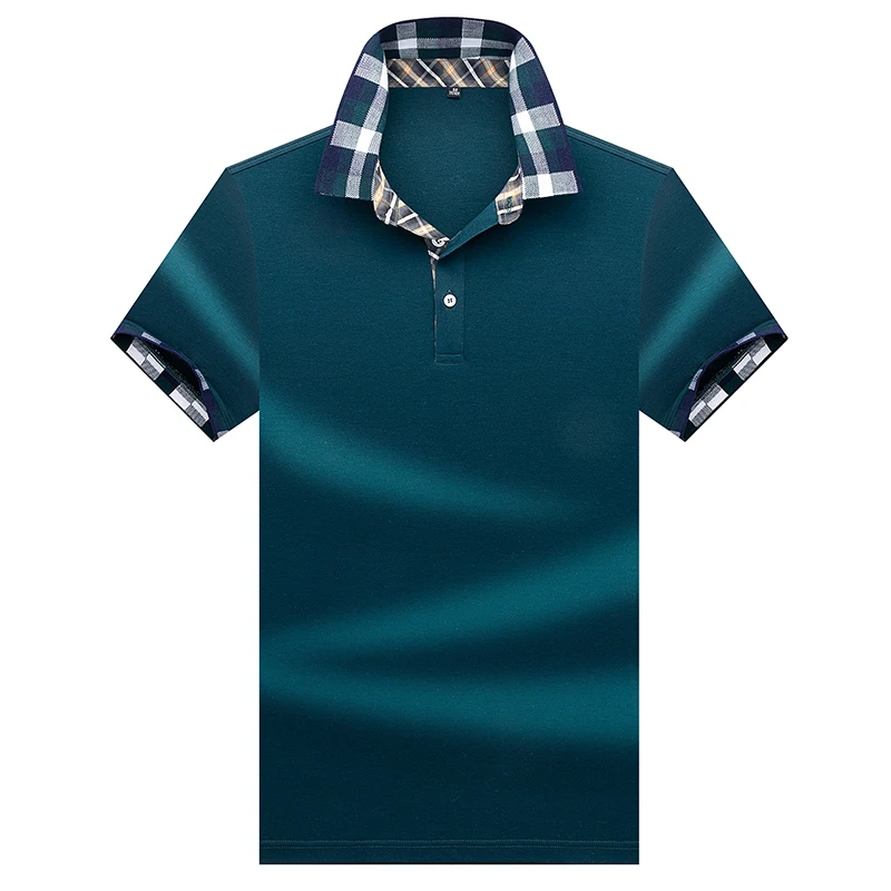 Высокое качество Tops & Tees Для мужчин поло из чистого полиэстера футболки Бизнес