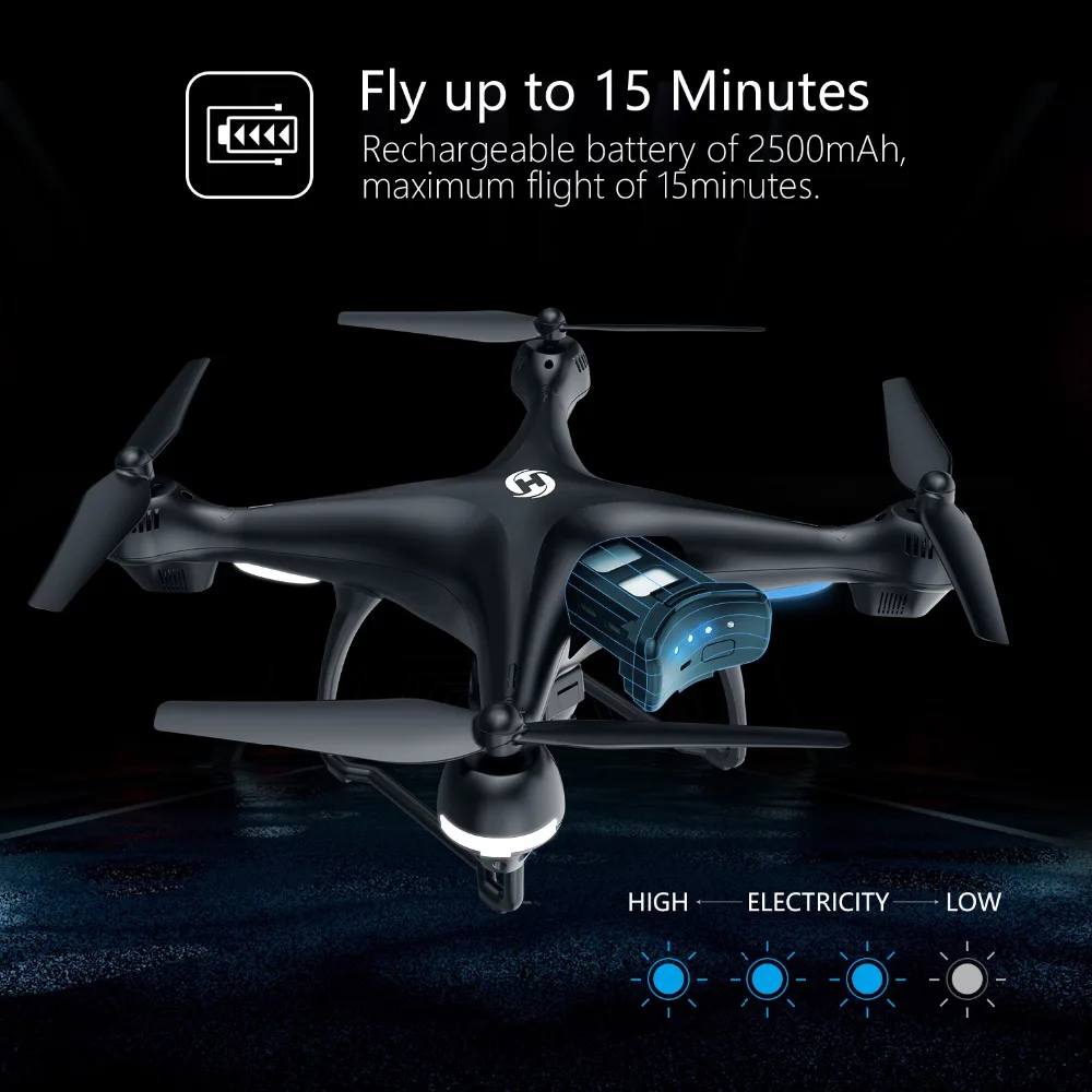 ЕС США сток святой камень HS100 gps FPV радиоуправляемая беспилотная камера видео в