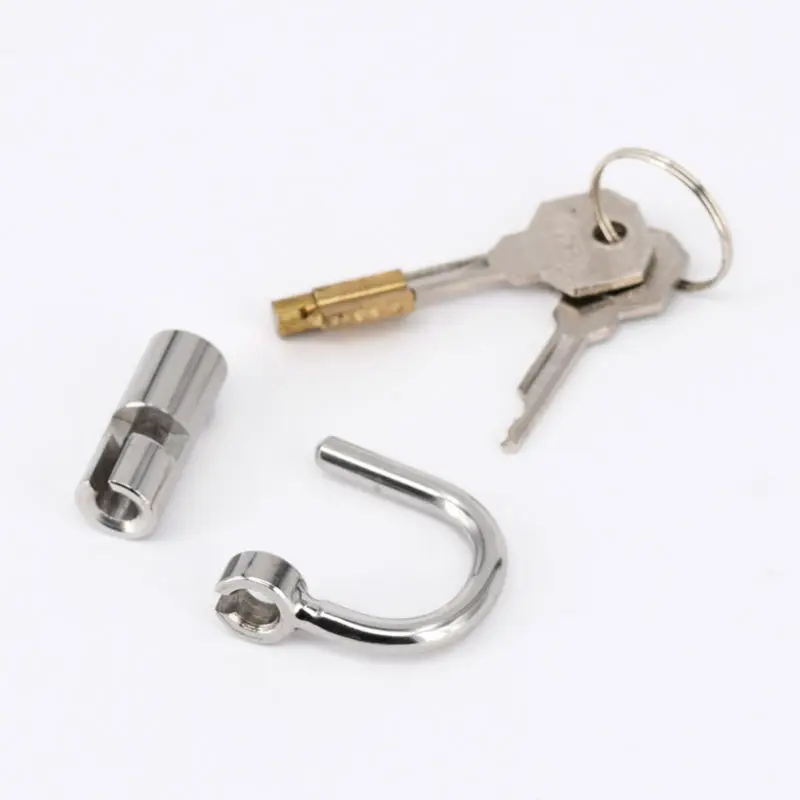 D образное кольцо пениса из нержавеющей стали 5 мм|male chastity device|chastity devicemale |