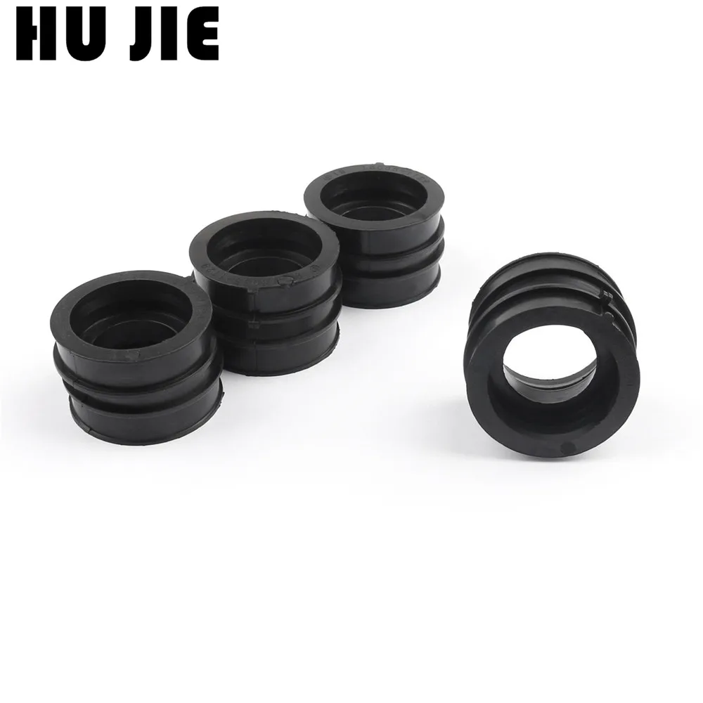 Мотоциклетный КАРБЮРАТОР 4 шт. впускной клей коллекторные сапоги для Kawasaki ZX600 NINJA