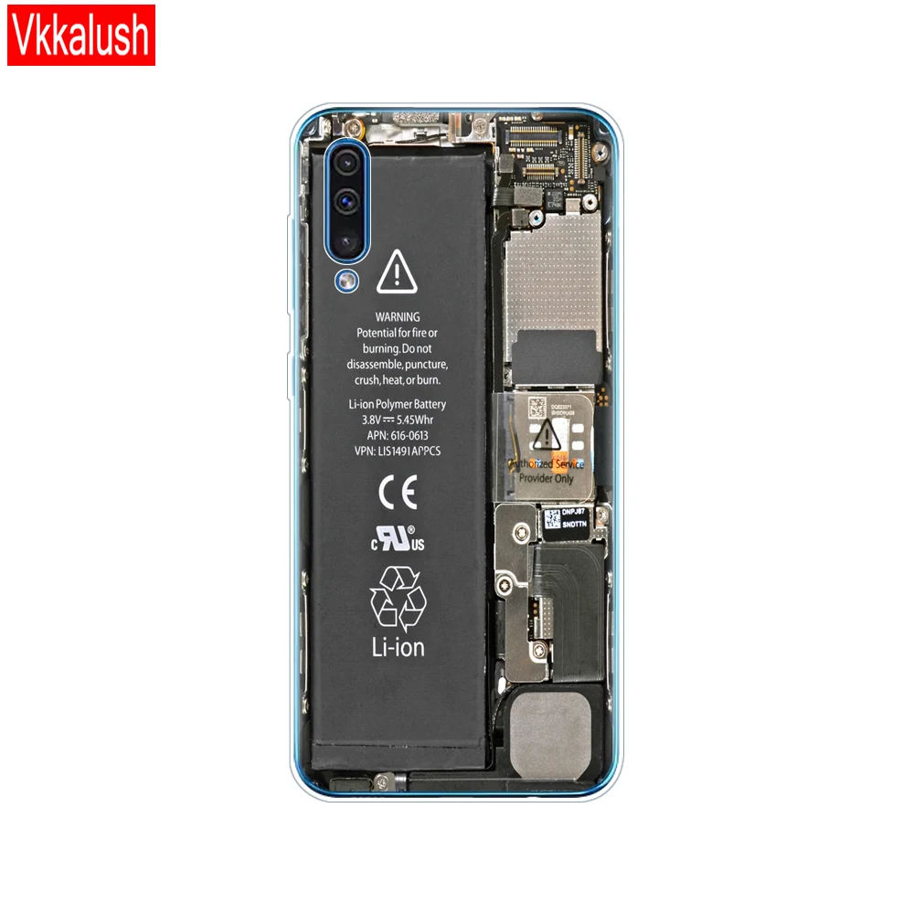 80051 Чехол для samsung Galaxy A50 силиконовый прозрачный Футляр задняя крышка чехол для телефона для samsung A50 A505 A505F SM-A505F мягкий чехол 6,4 - Цвет: 80051