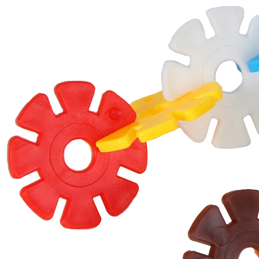 100 шт. Детский конструктор снежинки|building toys|assembly toytoys blocks |