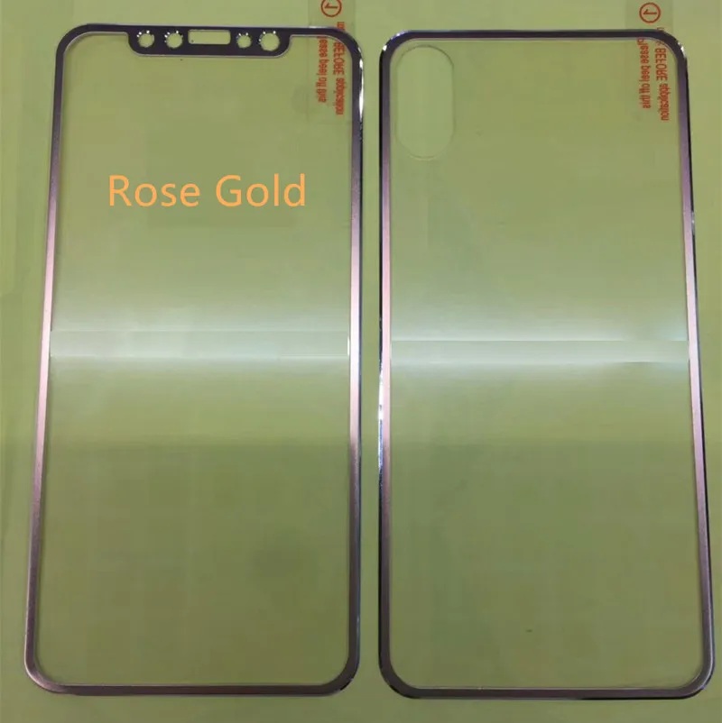 3D закаленное стекло с закругленными краями для iPhone X, 7, 8 Plus, Передняя Задняя панель, полное покрытие, титановая Защитная пленка для экрана iPhone 8, 7 plus, пленка