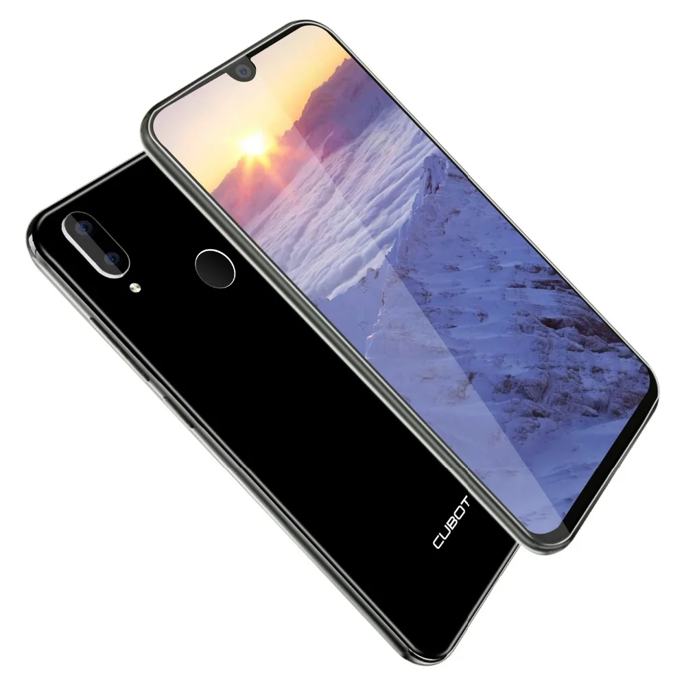 Cubot R19 Android 9,0 19:9, 3 ГБ, 32 ГБ, четырехъядерный смартфон с отпечатком пальца, экран 5,71 дюйма, двойная задняя камера, распознавание лица, мобильный телефон