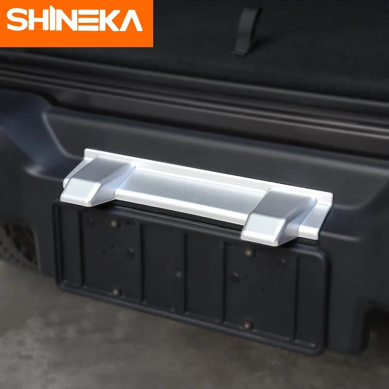 Автомобильные чехлы SHINEKA для Jeep Wrangler JL 2018 + декоративные наклейки заднего