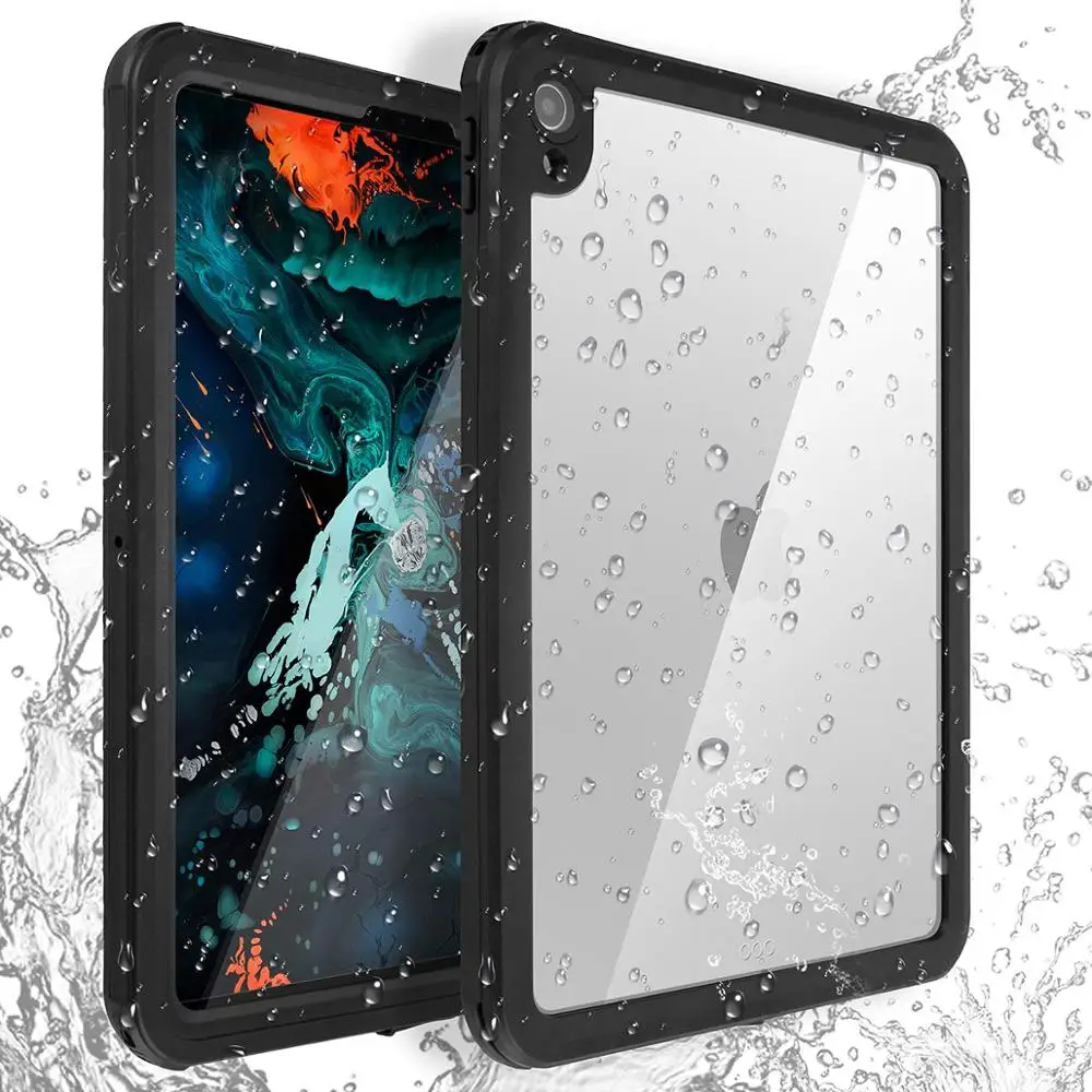 

Чехол-накладка для iPad Pro 11 дюймов, водонепроницаемый, противоударный, защита от снега и пыли, прозрачный