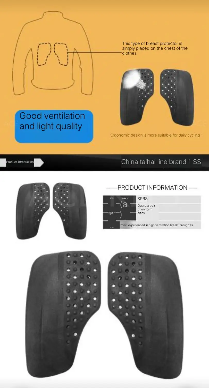 SPRS Мотоциклетные аксессуары для мужчин и женщин пара отдельных защитных
