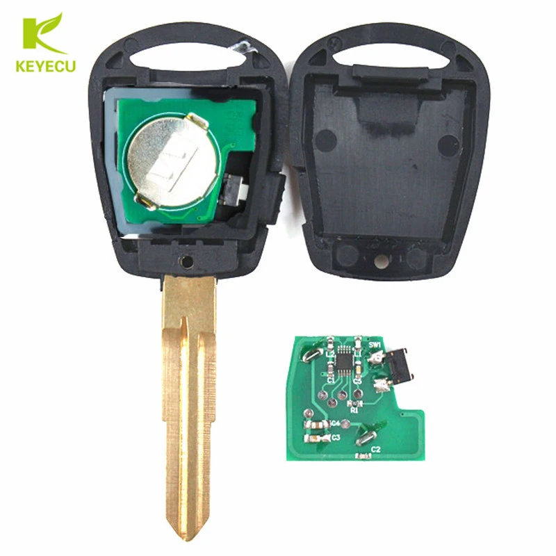Запасная деталь KEYECU с 1 кнопкой 433 МГц ID46 для Kia Rio Picanto Soul Venga Ceed и т. д.|button replacement|buttons