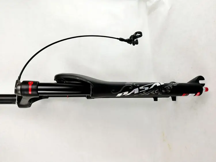 MTB Moutain 26inch Bike Fork Fat bicycle Fork Air Gas line Locking Suspension Forks Magnesium Aluminium Alloy 26"4.0"Tire 135mm