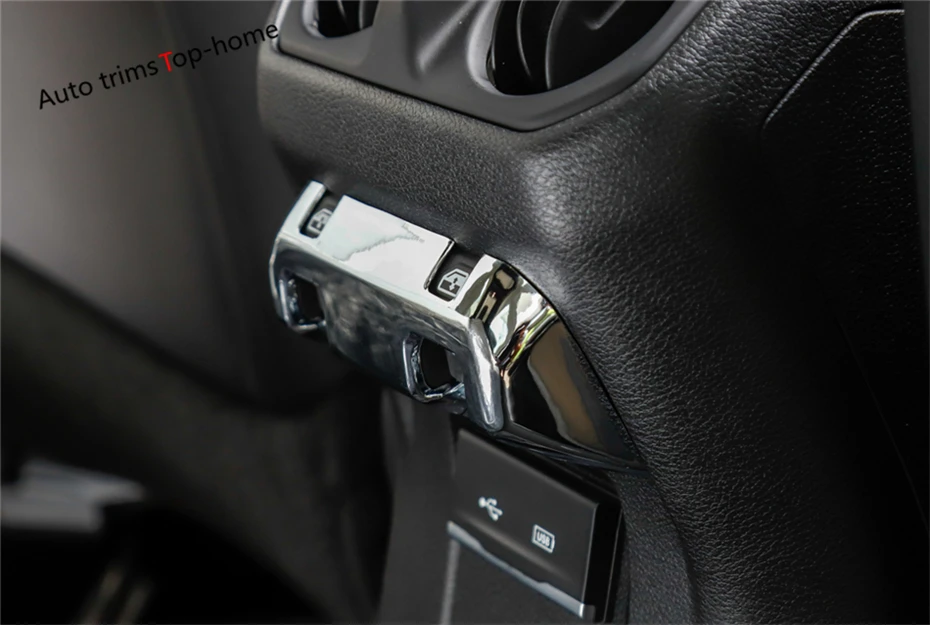 Yimaautotrims Rear Row Seat Window Switch Cover Trim For Jeep Wrangler JL 4 Door Model 2018 2019 2020 ABS Colorful Interior | Автомобили и