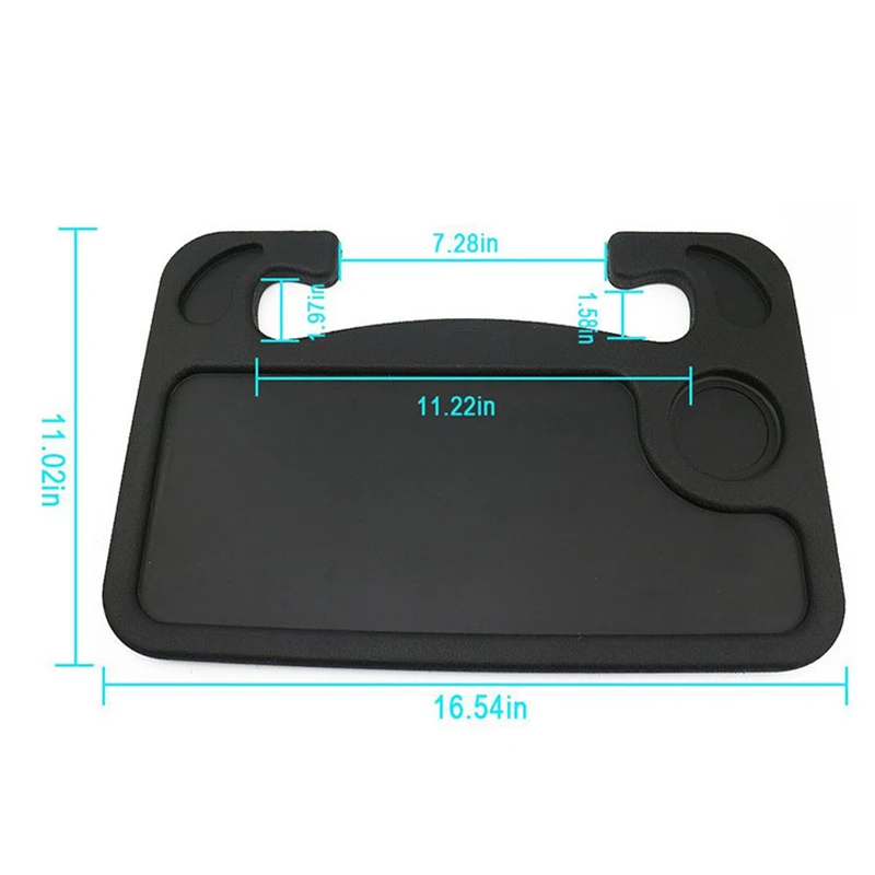 Мини Портативный Автомобильный руль повесить ноутбук стол ABS компьютерный