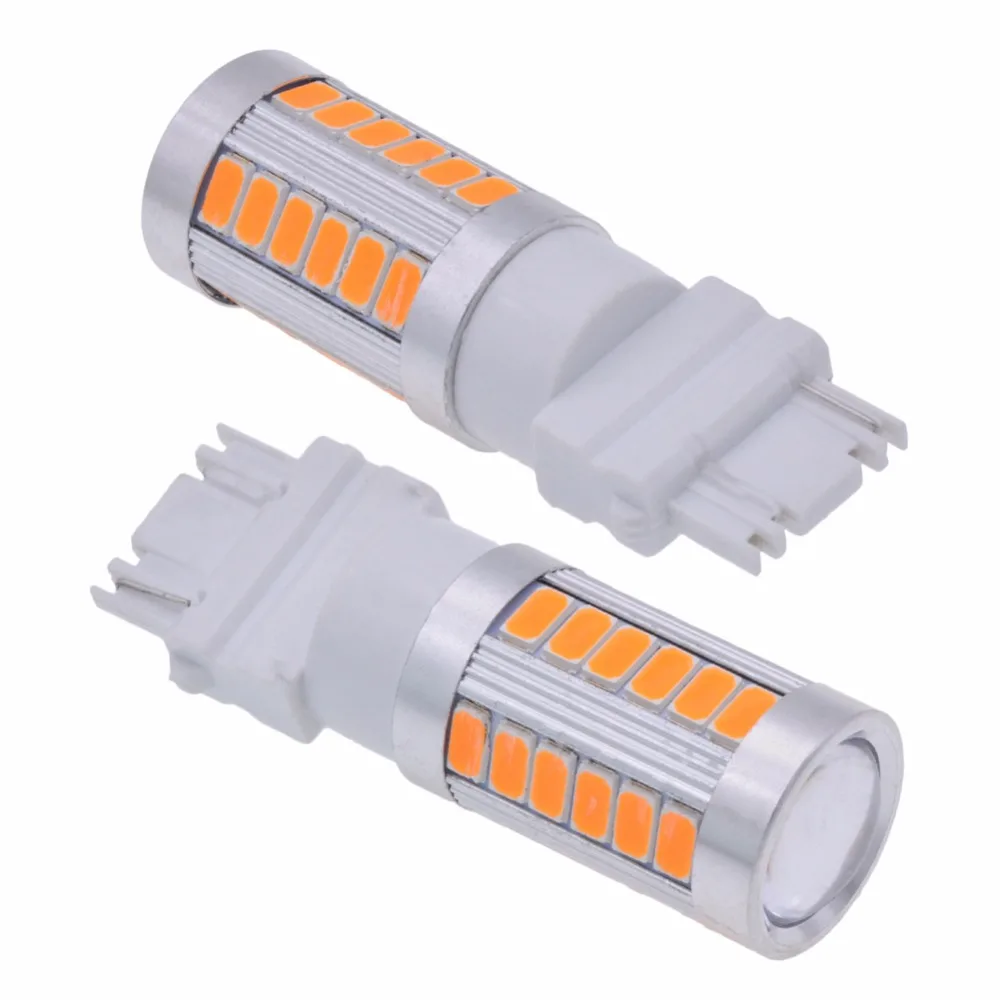 4 шт. T25 3156 33 SMD светодиодные лампы 5630 Светодиодные Автомобильные задние тормозные