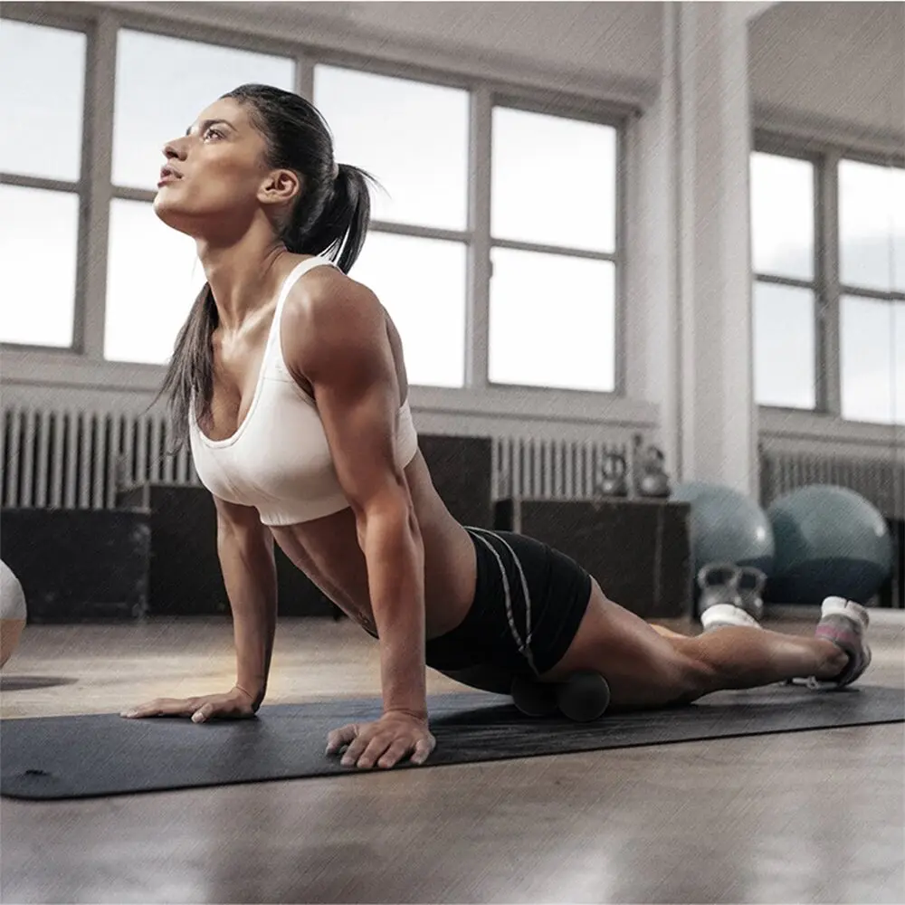 Силиконовый Эластичный массажный шарик арахиса для йоги ролики точечная терапия