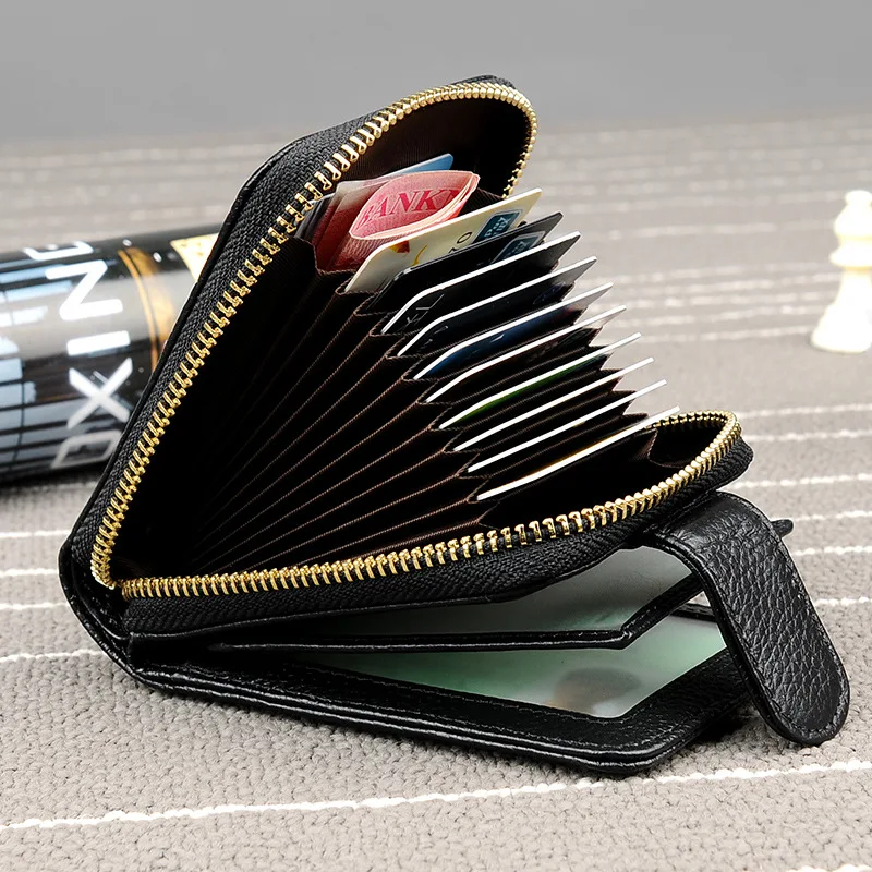 Винтажный кошелек из воловьей кожи 2019 мужские кошельки натуральной личи для