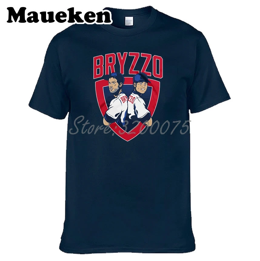 Мужская футболка &quotBryzzo&quot Kris Bryant 17 &amp Anthony Rizzo 44 для поклонников Чикаго подарок с