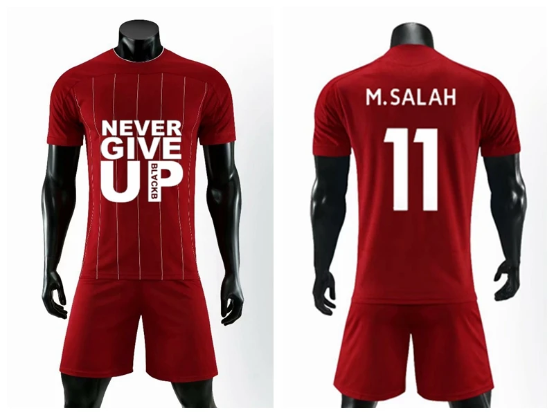 2019 Детские комплекты Футбольная Униформа для мальчиков и девочек спортивные