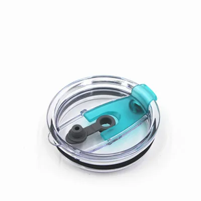 20oz silicone blue Защита от брызг и простая пластиковая крышка для герметизации бутылки 12 унций 20 унций 30 унций для RTIC YETI Тощий стакан для воды несколько стилей - Цвет: 20oz silicone blue