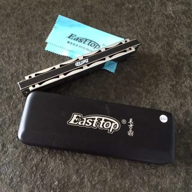 Easttop 24 Отверстия естественная мелкая гармоника, тремоло армоника рот Ogan Instrumento musicais professionais 24 Отверстия арфы
