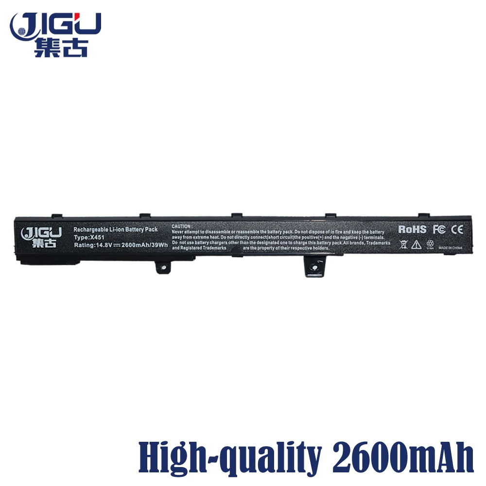 JIGU 4Cells Laptop Battery OB110-00250100 A41N1308 A31N1319 FOR ASUS X451 X551 X451C X451CA X551C X551CA | Компьютеры и офис