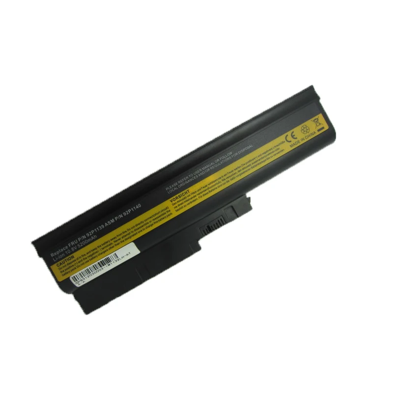 Аккумулятор для ноутбука HSW 10 8 V 5200 mAh батарея Lenovo ThinkPad R60 R60e T60 T60p R500 T500 W500 SL400 SL500
