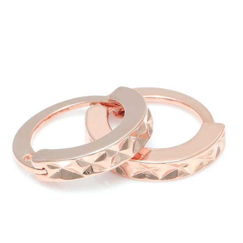 rose gold Новые 6 стильные серьги набор рыболовных крючков для ювелирных сережек Изготовление DIY ручной работы женские хрустальные серьги в подарок оптом - Цвет: rose gold