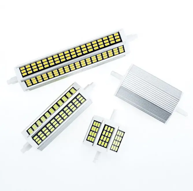 R7S Светодиодная лампа 78 мм 118 135 189 10 Вт 20 25 30 SMD5730 220 в 230 В Замена галогенные лампы