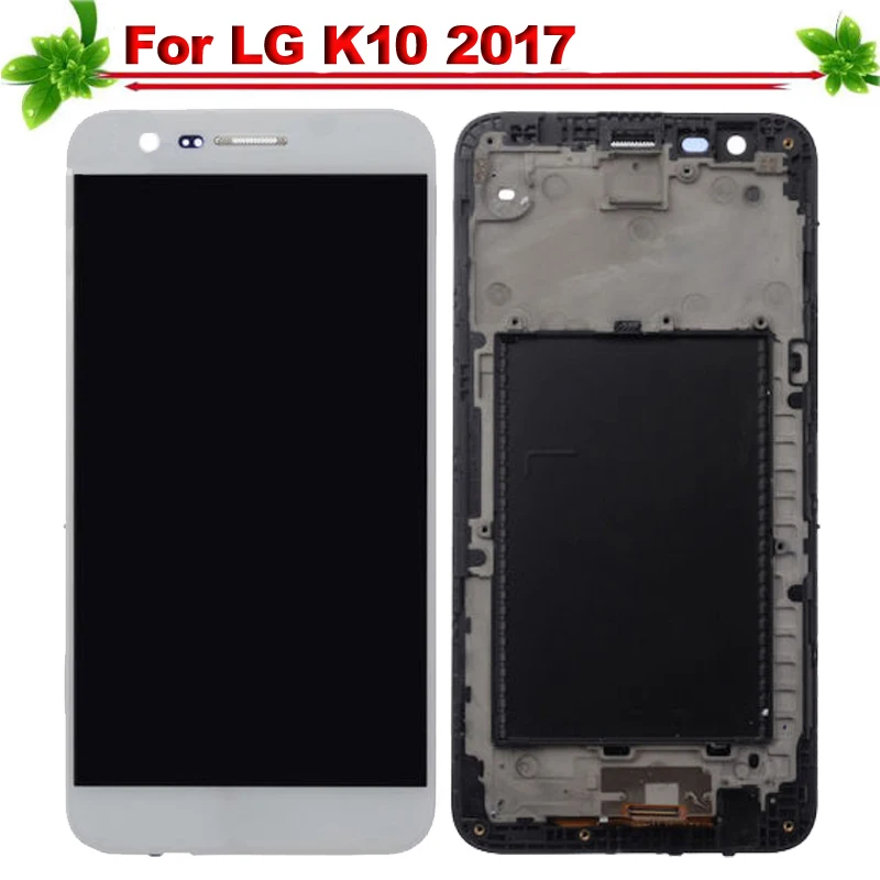 Для LG K10 2017 ЖК-дисплей M250 M250N M250E с рамкой сенсорный экран дигитайзер сборка для |