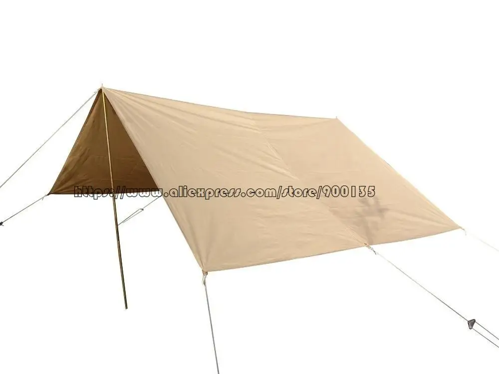 4x3m front awning 3 м 4 м 5 м 6 м водонепроницаемый хлопковый холст колокольчик палатка роскошный Glamping Палатка для семьи - Цвет: 4x3m front awning