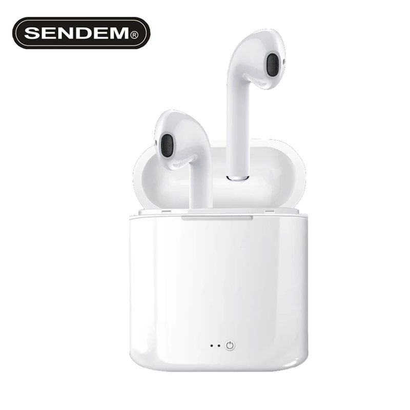 SENDEM i7S Wireles Наушники Mini Bluetooth V4.2 наушники стерео гарнитура Спорт Смарт-наушники