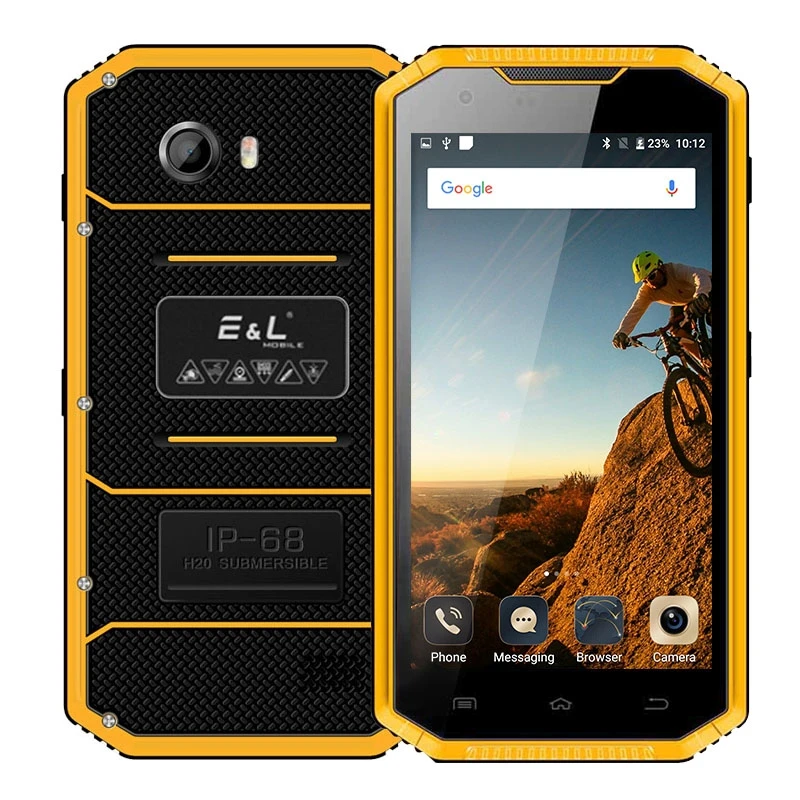 KXD E &amp L W7S Android мобильный телефон 2 Гб 16 IP68 водонепроницаемый ударопрочный
