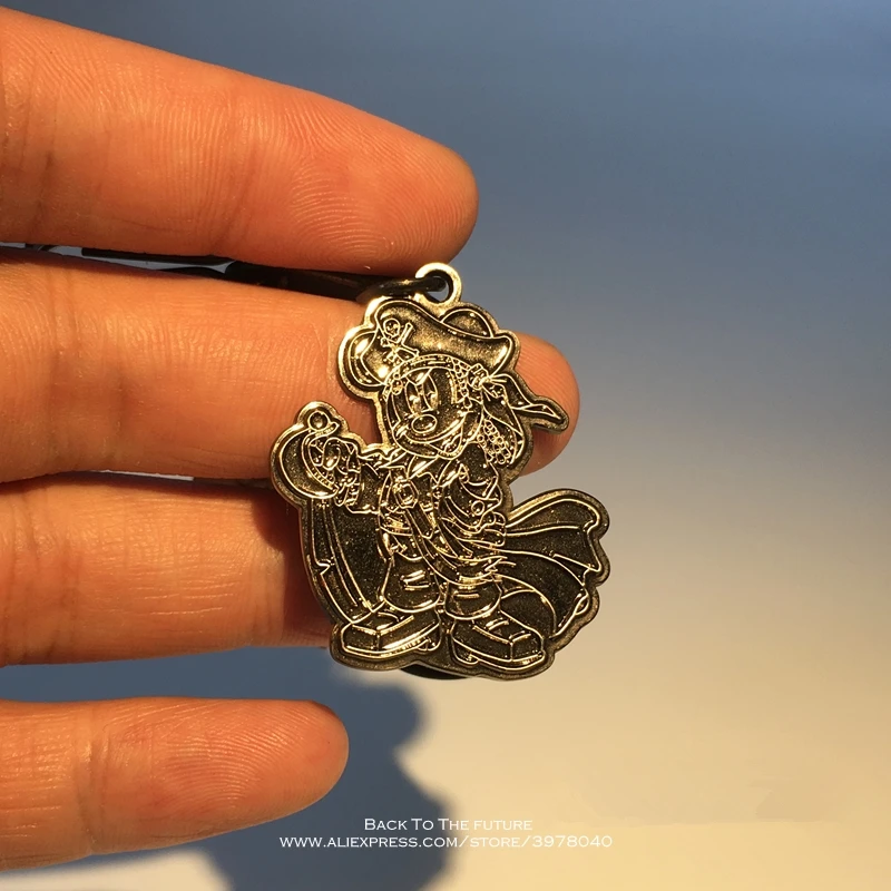 Дисней Микки Маус Пираты Карибского моря металлическая фигурка аниме украшение