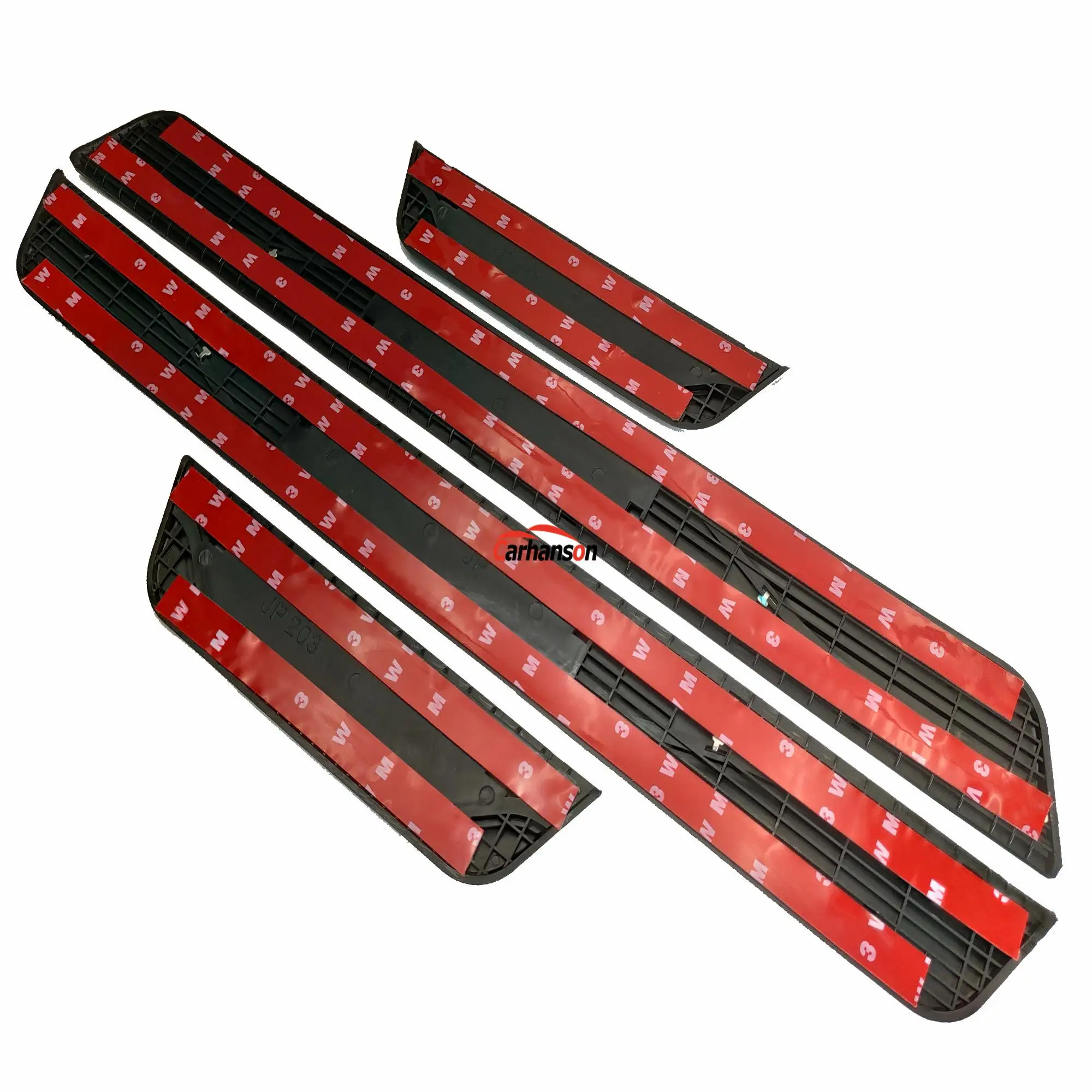 Аксессуары для стайлинга автомобиля Kia Rio K2 Накладка на порог из нержавеющей