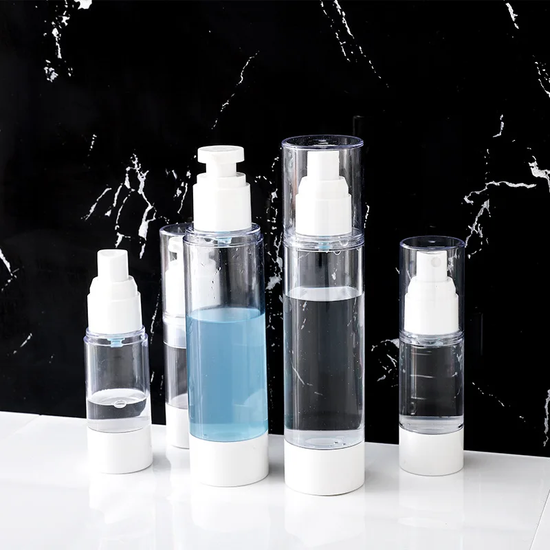 

luluhut Travel vacuum perfume atomizer Refillable Cosmetic Container Portable Mini shampoo jars Empty perfume vaporizer bottles