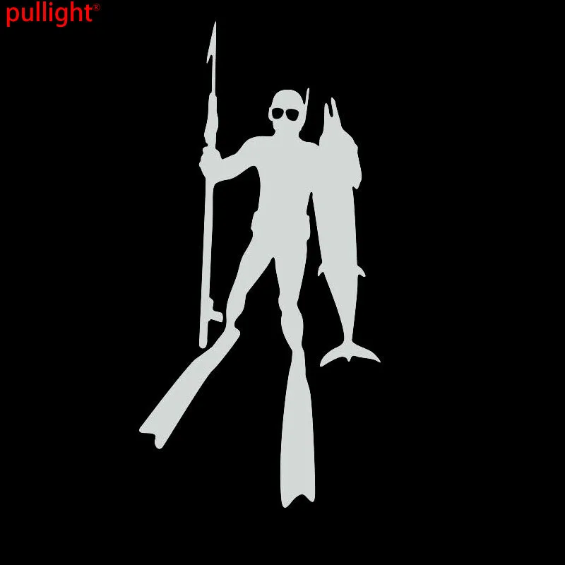 9 3*19 см интересные наклейки для рыбалки дайвинга автомобильные и забавные |