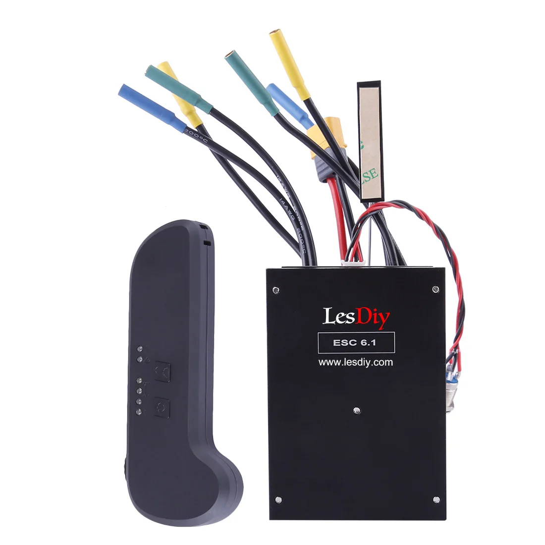 ESC6.1 Dual Drive ESC 100A 8 60V 3S 12S Батарея для 4 х колесный электрический самокат скейтборд