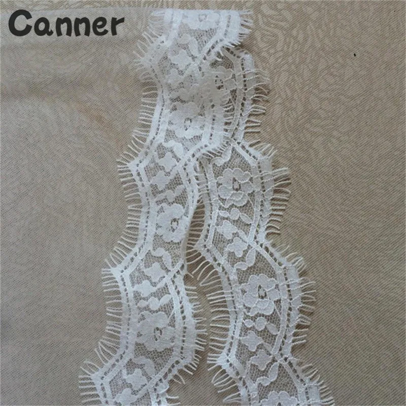 Canner короткая свадебная вуаль белая Lvory один слой кружева цветок край Аппликации свадебная вуаль свадебные аксессуары