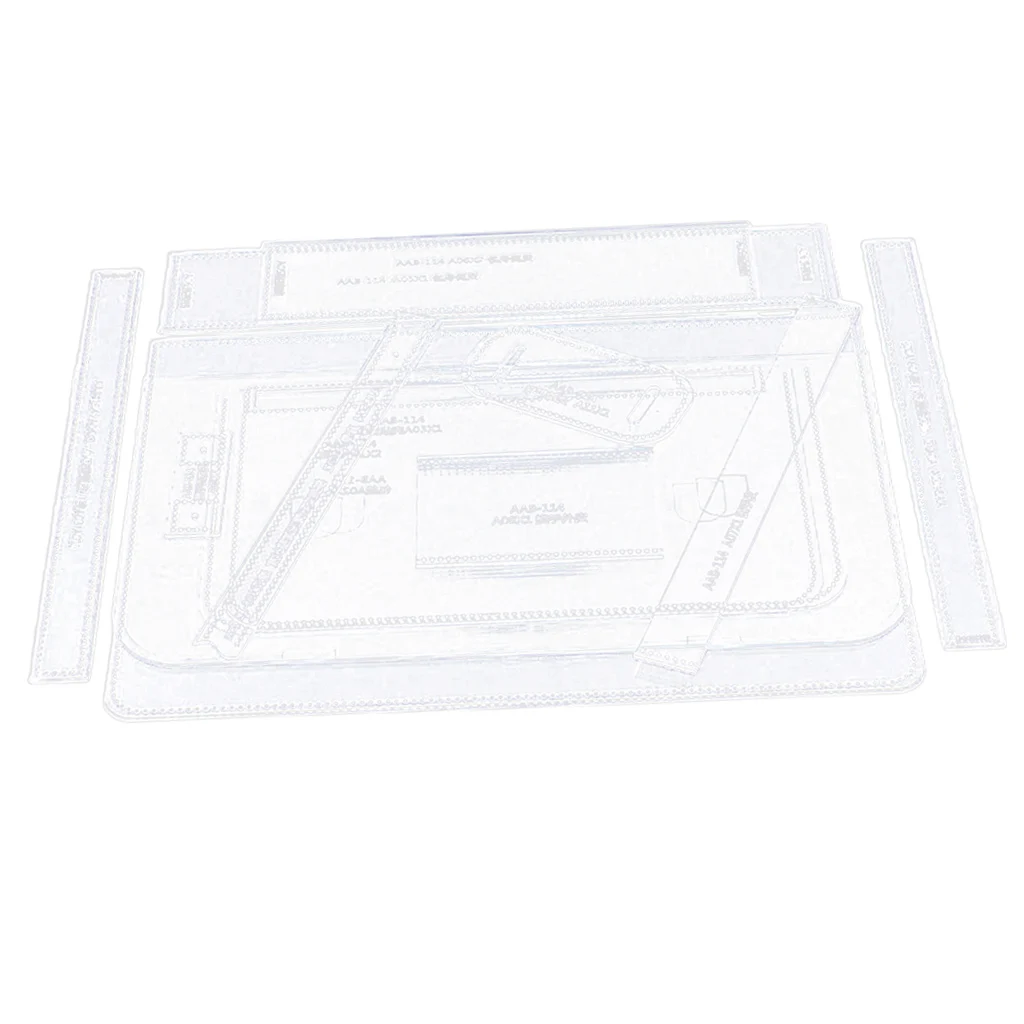 19 шт. трафареты ручной работы для сумок из кожи и акрила | Дом сад