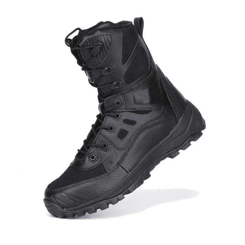Новые уличные тактические ботинки мужские военные коммандос дышащие сапоги для