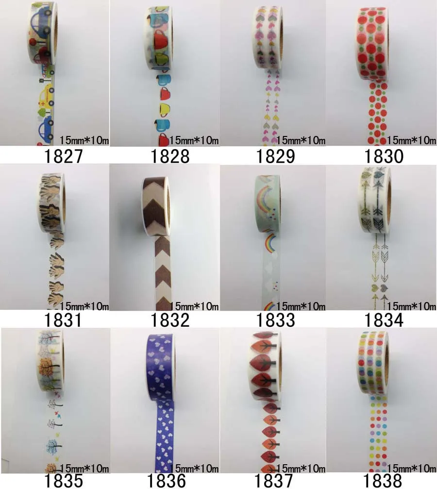 2298 моделей diy клейкой ленты Комплект 30 шт./лот Цветочный принт деко DIY Стикеры/клей японский ленты jiataihe васи ленты оптом