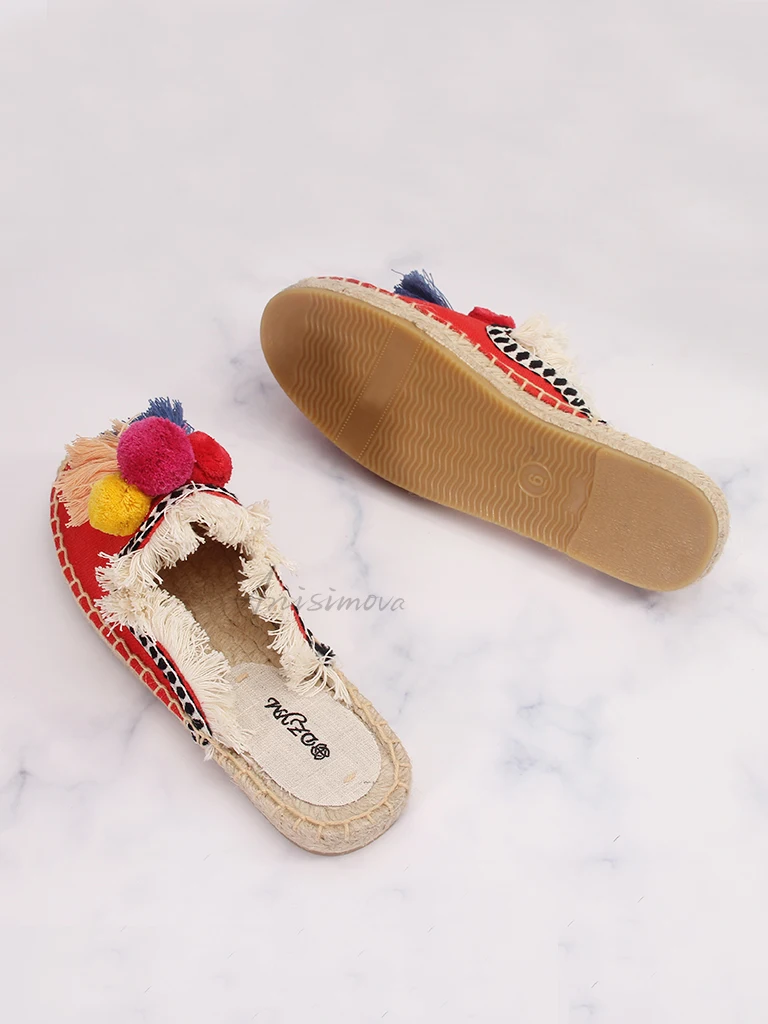 2019 Женские Летние эспадрильи Тапочки|Тапочки| |